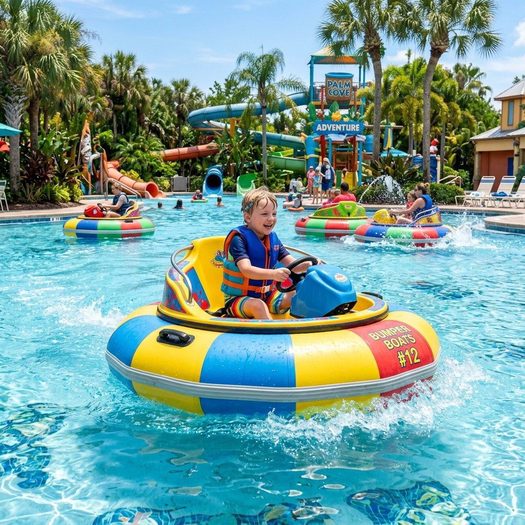 Bumper Boats (Perahu Senggol Anak)